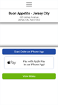Mobile Screenshot of buonappetitojerseycity.com